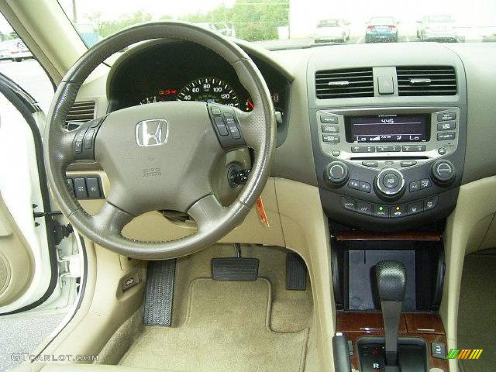 2006 Accord Hybrid Sedan - Premium White Pearl / Ivory photo #34