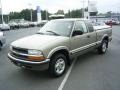 2000 Light Pewter Metallic Chevrolet S10 LS Extended Cab 4x4  photo #1