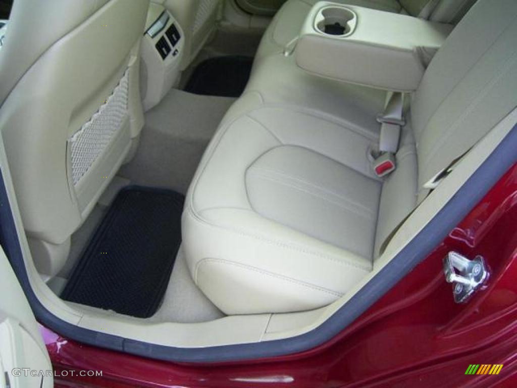 2009 CTS Sedan - Crystal Red / Cashmere/Cocoa photo #9