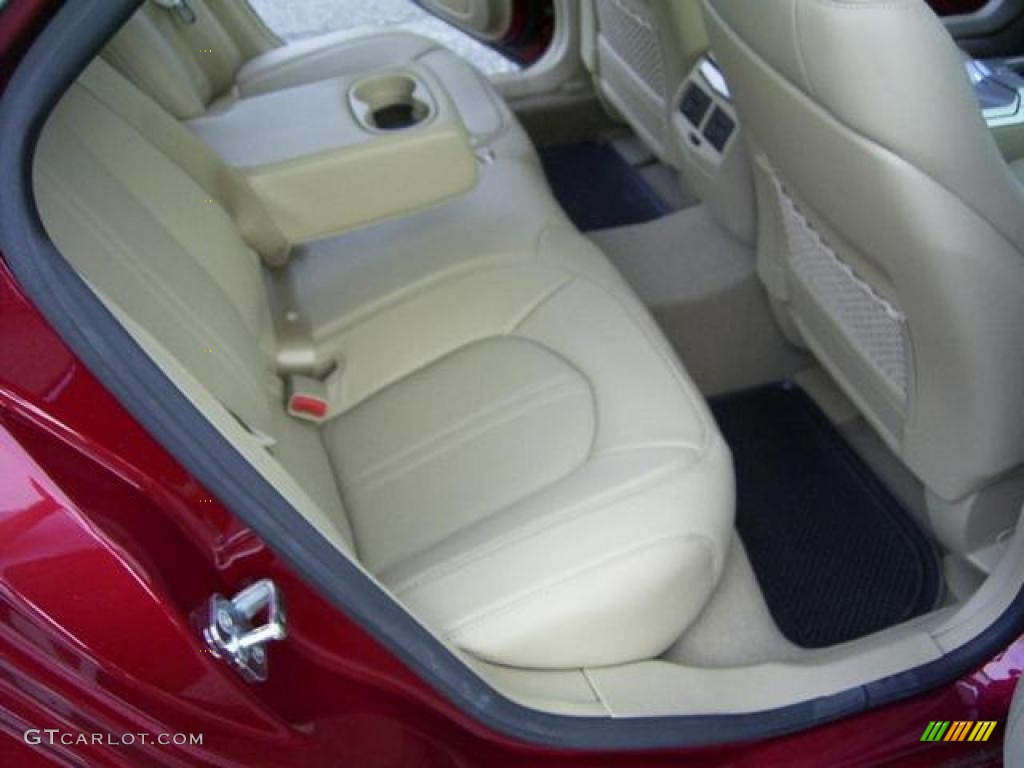 2009 CTS Sedan - Crystal Red / Cashmere/Cocoa photo #10