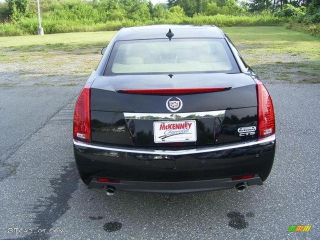 2009 CTS Sedan - Black Raven / Cashmere/Cocoa photo #27