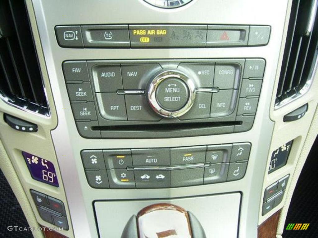 2009 CTS Sedan - Crystal Red / Cashmere/Cocoa photo #22