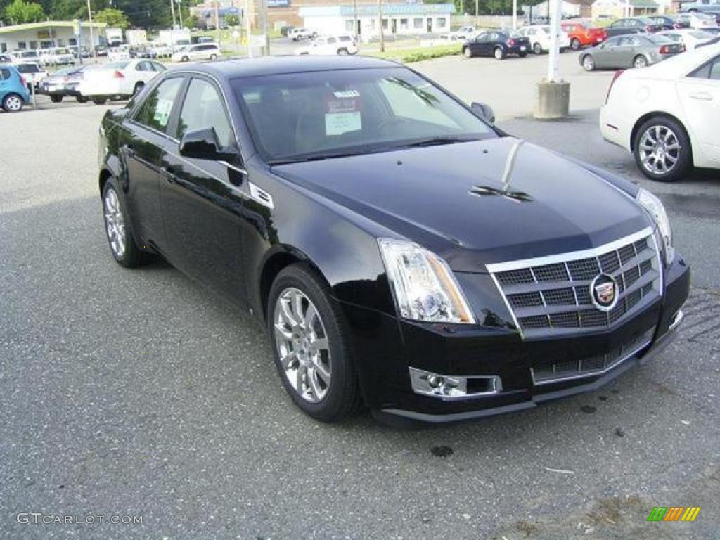 2009 CTS Sedan - Black Raven / Cashmere/Cocoa photo #29