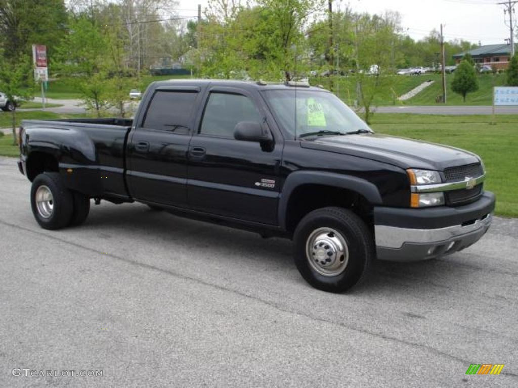 Black Chevrolet Silverado 3500