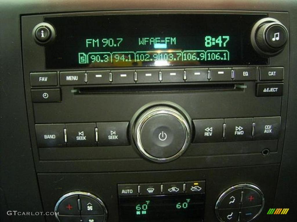 2008 Silverado 1500 LT Extended Cab 4x4 - Blue Granite Metallic / Ebony photo #22