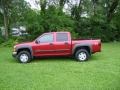 Dark Cherry Red Metallic 2005 Chevrolet Colorado Z71 Crew Cab 4x4