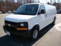 2009 Summit White Chevrolet Express 2500 Extended Cargo Van  photo #1