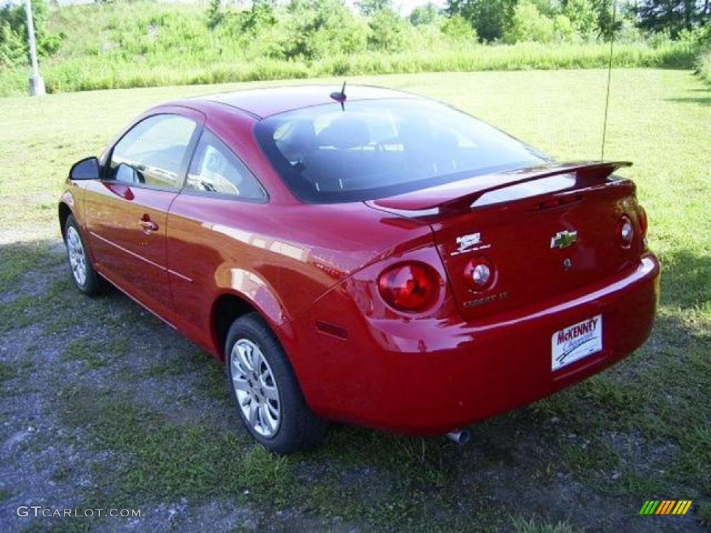 2009 Cobalt LT Coupe - Victory Red / Ebony photo #4