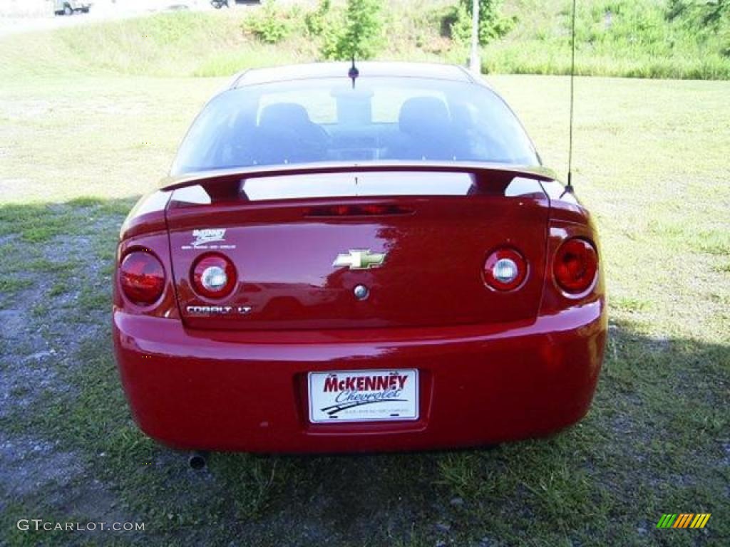 2009 Cobalt LT Coupe - Victory Red / Ebony photo #5