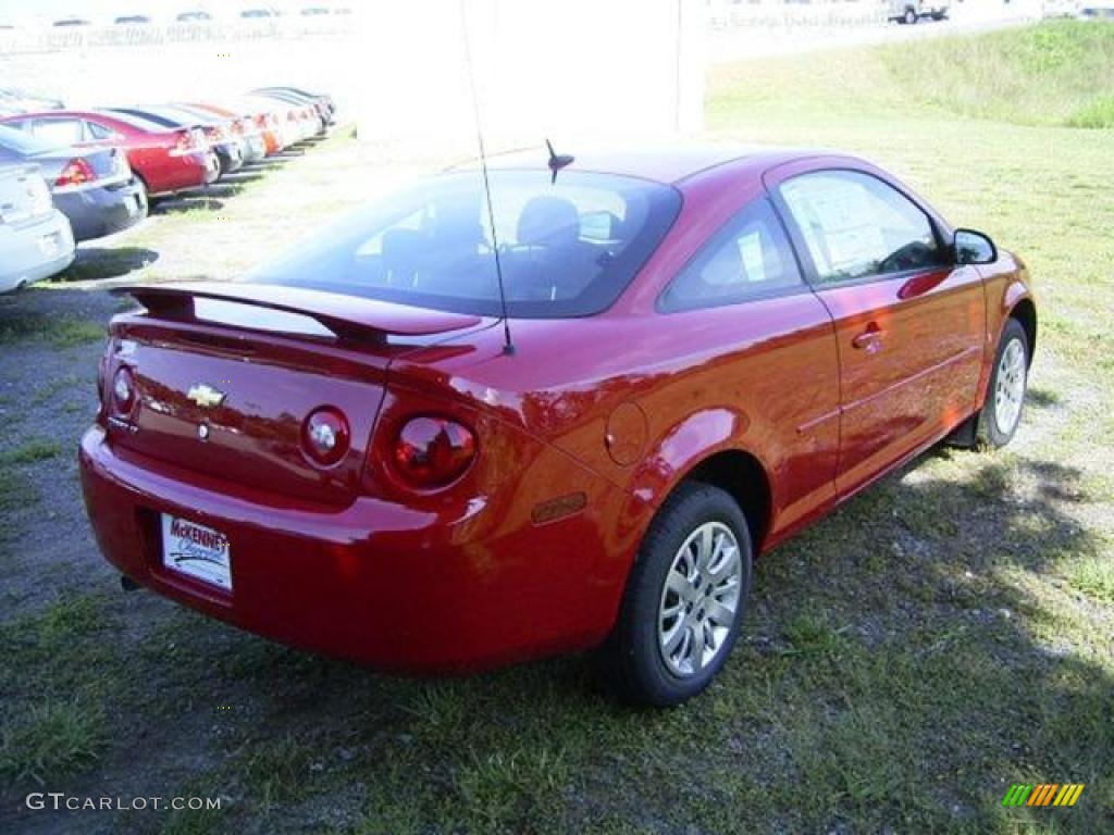 2009 Cobalt LT Coupe - Victory Red / Ebony photo #6
