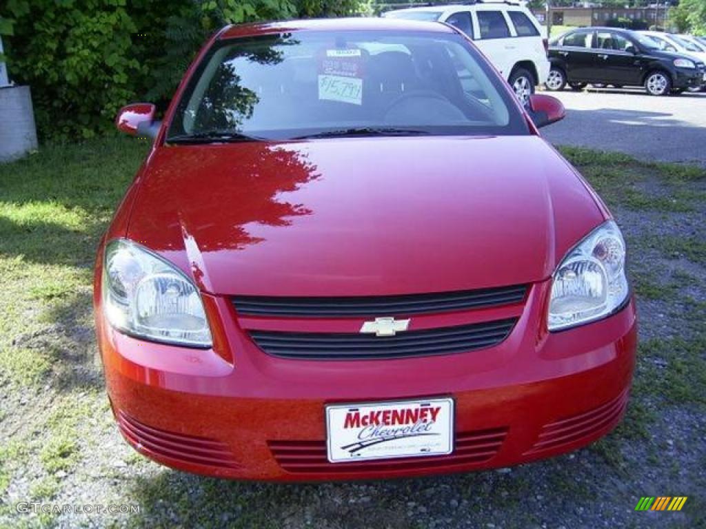 2009 Cobalt LT Coupe - Victory Red / Ebony photo #8