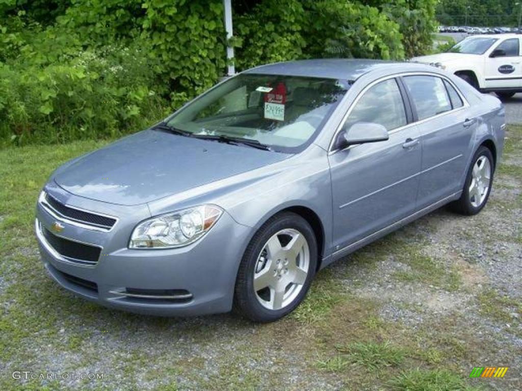 2009 Malibu LT Sedan - Golden Pewter Metallic / Titanium photo #1