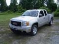 2009 Silver Birch Metallic GMC Sierra 1500 SLE Extended Cab 4x4  photo #1