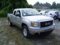 2009 Silver Birch Metallic GMC Sierra 1500 SLE Extended Cab 4x4  photo #10