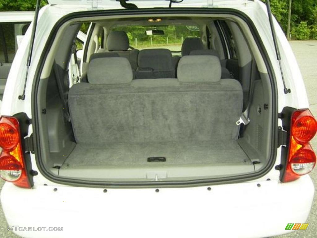 2006 Durango SLT 4x4 - Bright White / Dark Slate Gray/Light Slate Gray photo #8