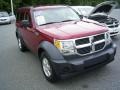 2007 Inferno Red Crystal Pearl Dodge Nitro SXT  photo #4