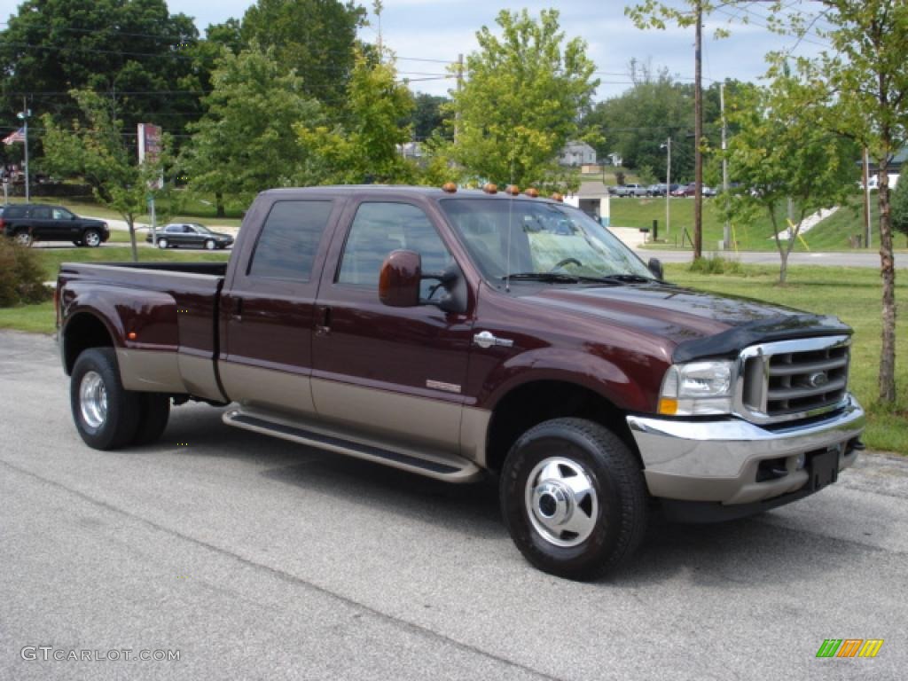 2004 F350 Super Duty King Ranch Crew Cab 4x4 Dually - Chestnut Brown Metallic / Castano Brown Leather photo #1