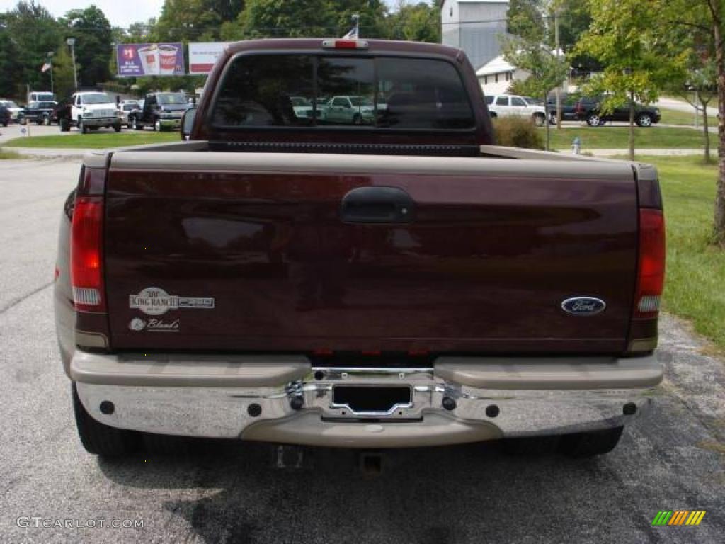 2004 F350 Super Duty King Ranch Crew Cab 4x4 Dually - Chestnut Brown Metallic / Castano Brown Leather photo #10