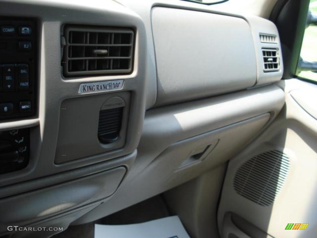 2004 F350 Super Duty King Ranch Crew Cab 4x4 Dually - Chestnut Brown Metallic / Castano Brown Leather photo #27
