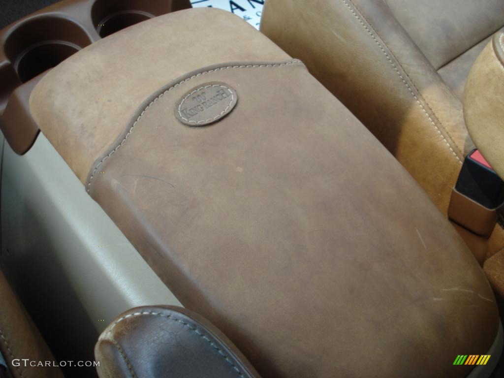 2004 F350 Super Duty King Ranch Crew Cab 4x4 Dually - Chestnut Brown Metallic / Castano Brown Leather photo #28