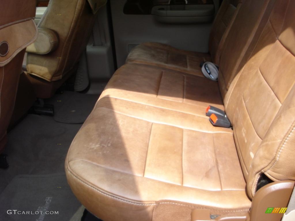2004 F350 Super Duty King Ranch Crew Cab 4x4 Dually - Chestnut Brown Metallic / Castano Brown Leather photo #31