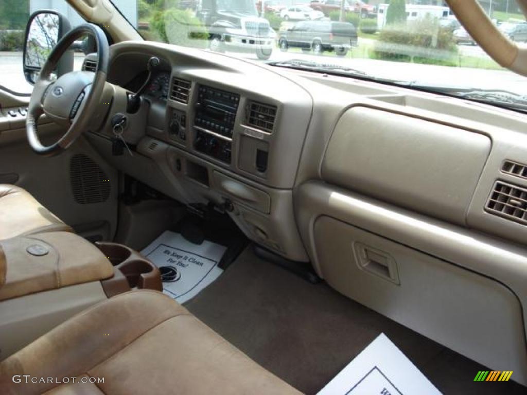 2004 F350 Super Duty King Ranch Crew Cab 4x4 Dually - Chestnut Brown Metallic / Castano Brown Leather photo #38