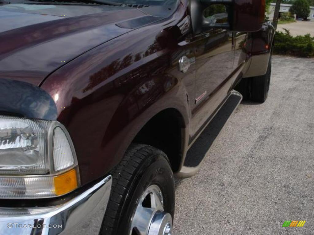 2004 F350 Super Duty King Ranch Crew Cab 4x4 Dually - Chestnut Brown Metallic / Castano Brown Leather photo #43