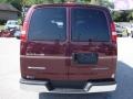 2004 Berry Red Metallic Chevrolet Express 1500 LS Passenger Conversion Van  photo #10