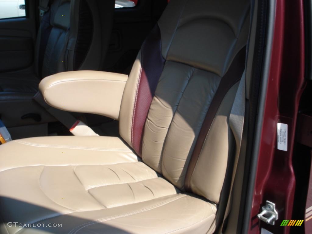 2004 Express 1500 LS Passenger Conversion Van - Berry Red Metallic / Neutral photo #16