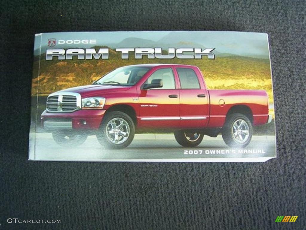 2007 Ram 1500 ST Regular Cab - Flame Red / Medium Slate Gray photo #27