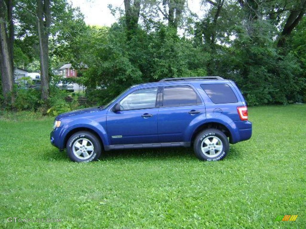 2008 Escape XLT - Vista Blue Metallic / Stone photo #1