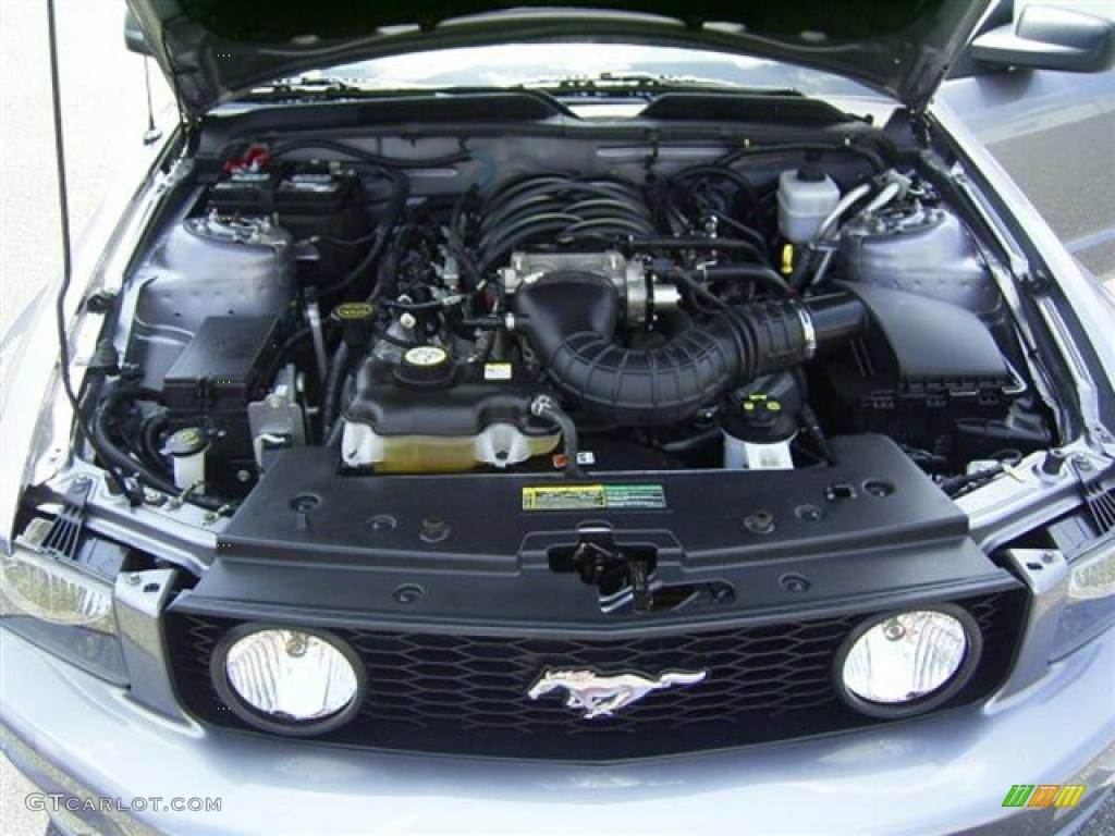 2007 Mustang GT Premium Convertible - Tungsten Grey Metallic / Dark Charcoal photo #14