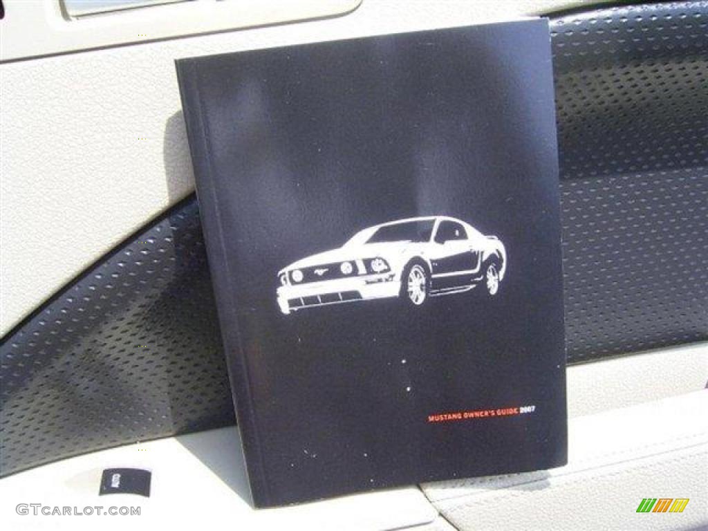 2007 Mustang GT Premium Convertible - Tungsten Grey Metallic / Dark Charcoal photo #25