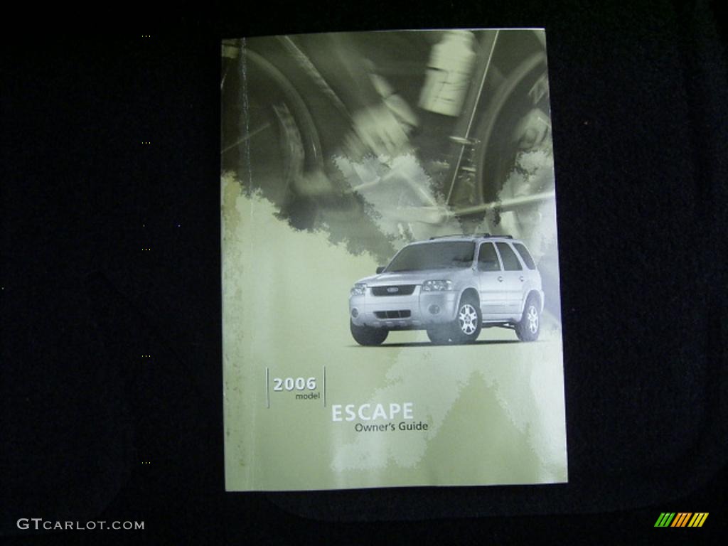 2006 Escape Limited 4WD - Redfire Metallic / Ebony Black photo #30