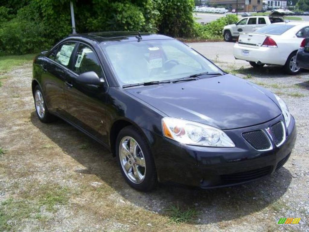 2009 G6 GT Sedan - Carbon Black Metallic / Light Taupe photo #8
