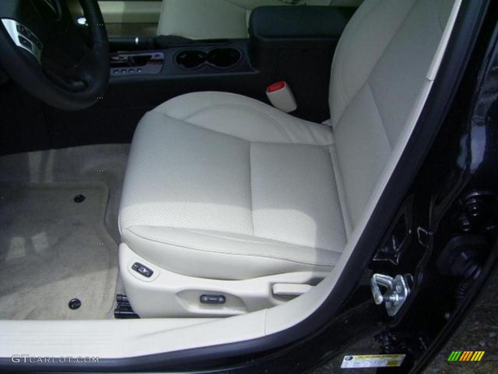 2009 G6 GT Sedan - Carbon Black Metallic / Light Taupe photo #14
