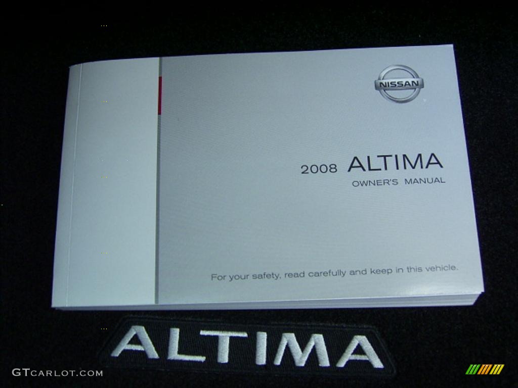 2008 Altima 2.5 SL - Dark Slate Metallic / Charcoal photo #31