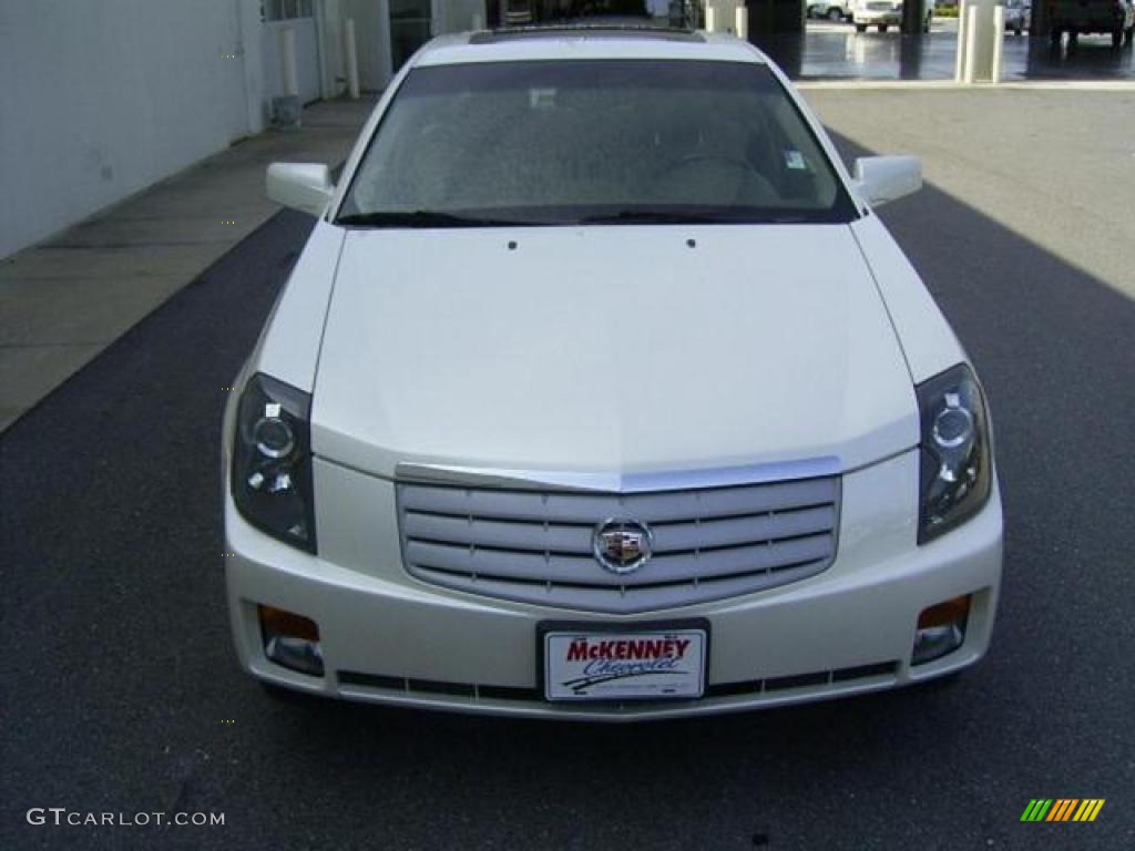 2007 CTS Sedan - White Diamond / Cashmere photo #12