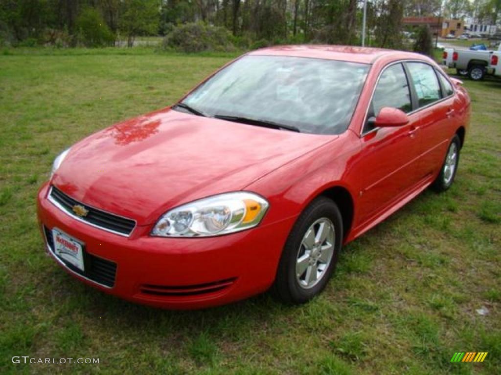 2009 Impala LT - Victory Red / Neutral photo #1