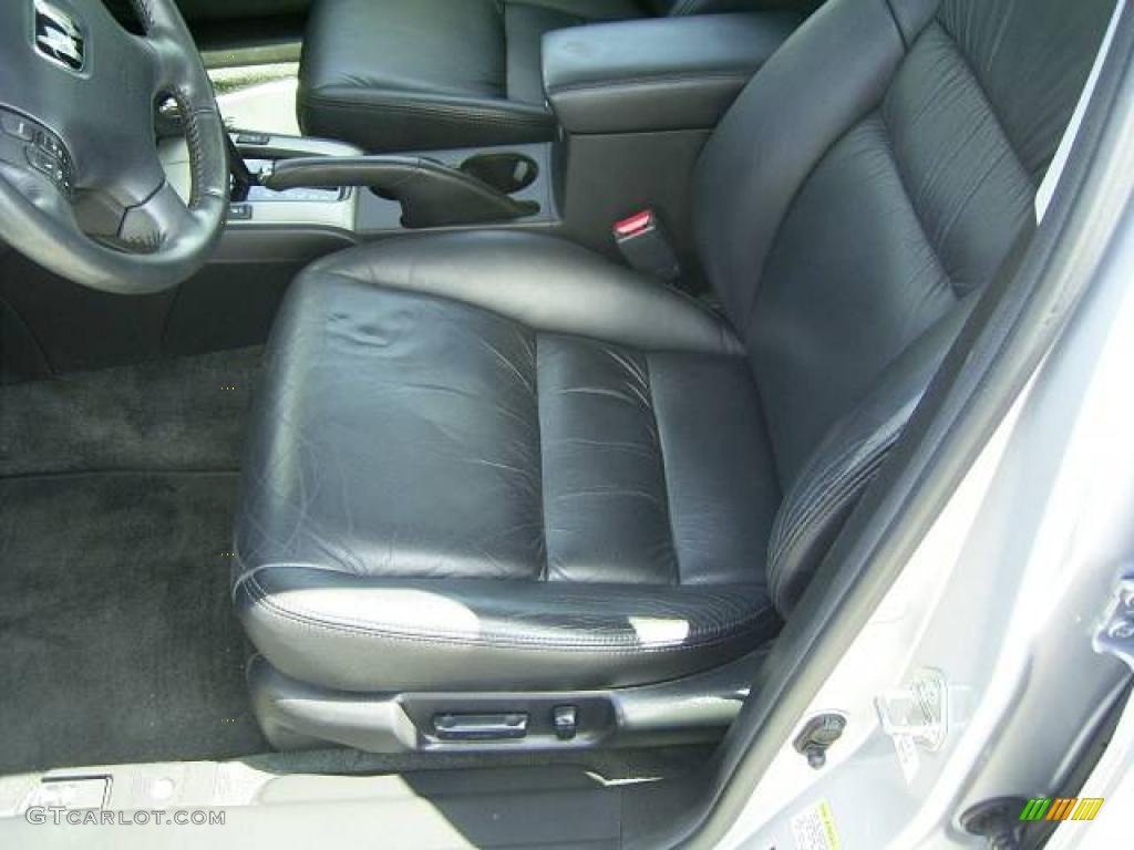 2005 Accord EX-L V6 Sedan - Satin Silver Metallic / Black photo #17