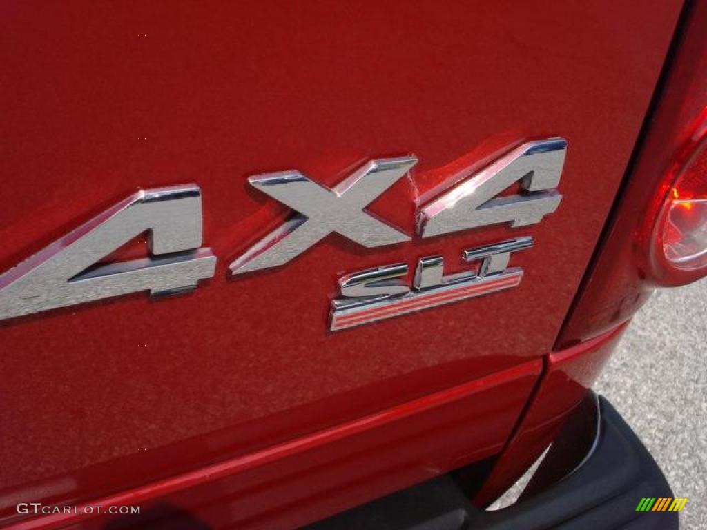 2007 Ram 1500 Big Horn Edition Quad Cab 4x4 - Inferno Red Crystal Pearl / Medium Slate Gray photo #11