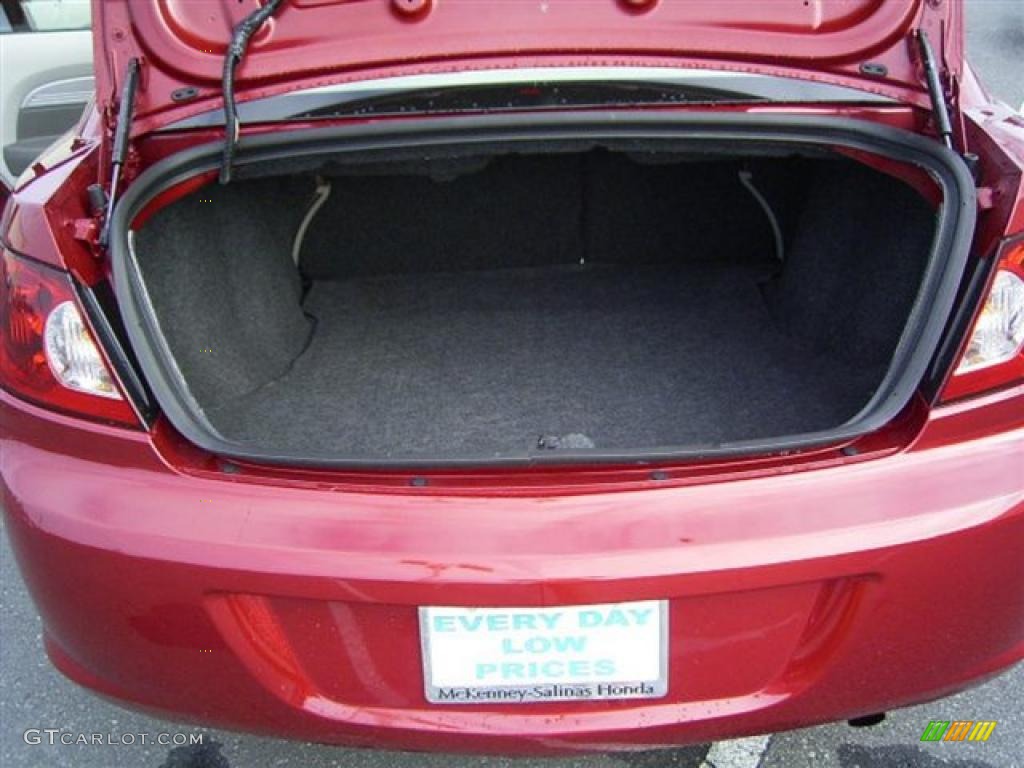 2007 Sebring Sedan - Inferno Red Crystal Pearl / Dark Slate Gray/Light Slate Gray photo #23