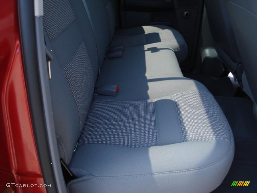 2007 Ram 1500 Big Horn Edition Quad Cab 4x4 - Inferno Red Crystal Pearl / Medium Slate Gray photo #33