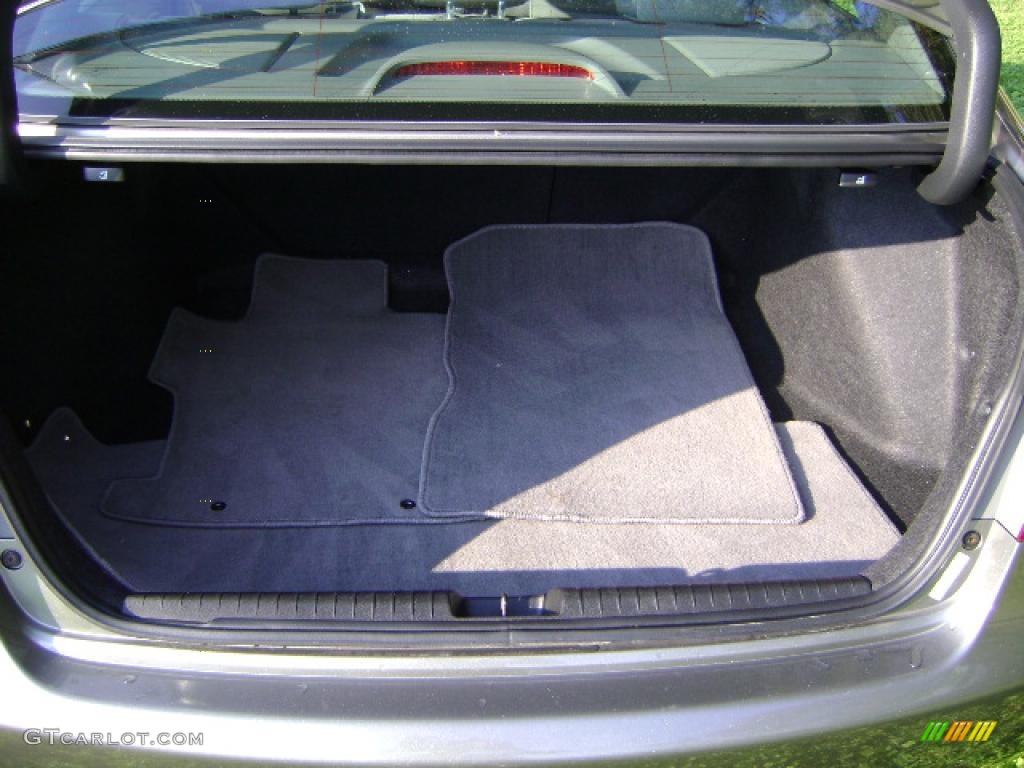 2007 Civic EX Sedan - Galaxy Gray Metallic / Gray photo #9