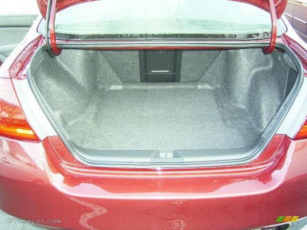 2007 Accord SE Sedan - Moroccan Red Pearl / Gray photo #23