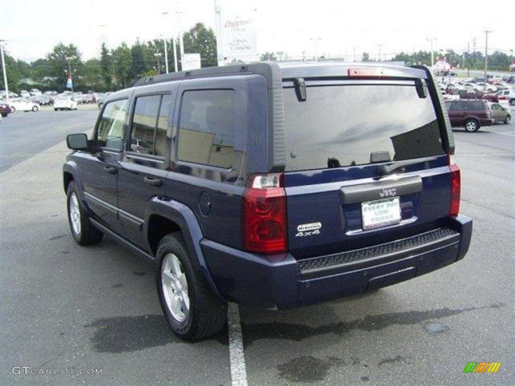 2006 Commander 4x4 - Midnight Blue Pearl / Medium Slate Gray photo #5