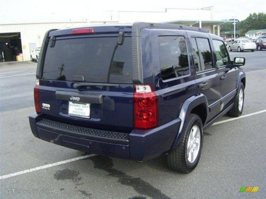 2006 Commander 4x4 - Midnight Blue Pearl / Medium Slate Gray photo #7