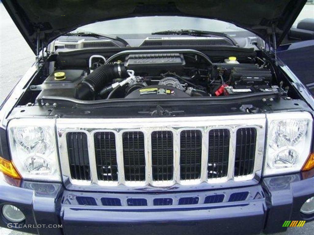 2006 Commander 4x4 - Midnight Blue Pearl / Medium Slate Gray photo #13