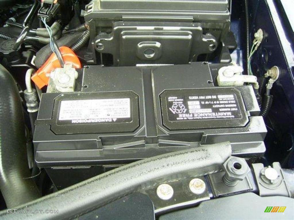 2006 Commander 4x4 - Midnight Blue Pearl / Medium Slate Gray photo #15