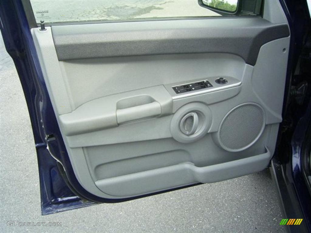 2006 Commander 4x4 - Midnight Blue Pearl / Medium Slate Gray photo #16